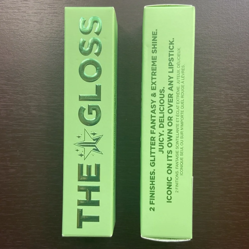 NEW! JEFFREE STAR THE GLOSS in UNTOUCHABLE Brown High Shine Lip Gloss Lip Stick